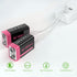 9V Rechargeable Batteries, 1300mAh High Capacity Lithium-ion with 2 in 1 USB C Fast Charging Cable, 2 Count