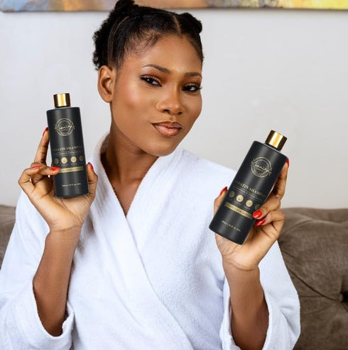 KizaiaCare Keratin Hair Treatment, Anti-Dandruff Shampoo, Moisturizing & Smoothing for All Hair Types