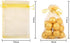 Bouraw 120Pcs Organza Bags, 4x6 Inches with Drawstring, Mixed Color Jewelry Pouches for Wedding Party Christmas Favors