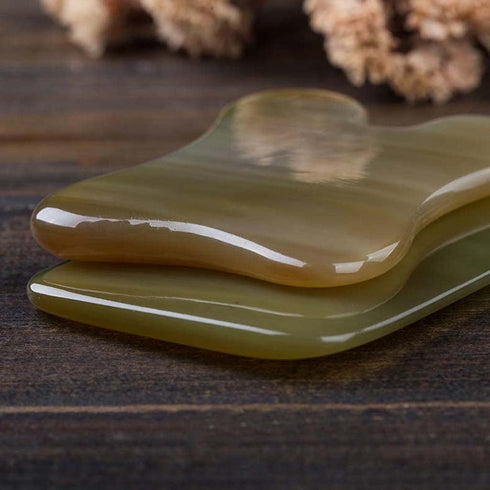 ZHAO SHOP Gua Sha Tablets, Natural Skincare Massage Tool, Facial Back Gua Sha Board, Rejuvenating Skin, Reduce
