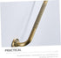 Yardwe Copper Bathroom Safety Grab Bar for Elderly and Disabled Non-Skid Shower Handrail with Strong Bearing Capacity