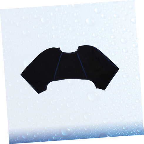 Updated Version Self-heating Shoulder Pads Elastic Belt for Maximum and Neck Massager Muscle Pain Relief Gym