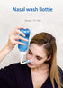 Carllg Neti Pot - Nasal Irrigation Wash Bottle with Sinus Rinse Salt for Adult & Kid (300ml with 30 Salt Packets)