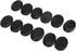 ZJchao Massage Stone Set, Basalt Hot Rocks for Spa Energy Back Massagers, Heat Rock Massaging Kit