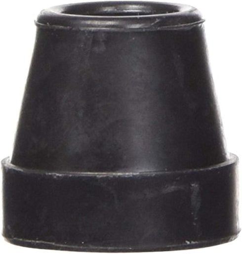 Drive Medical Base Quad Cane Tips, 3/4 Inch, Black