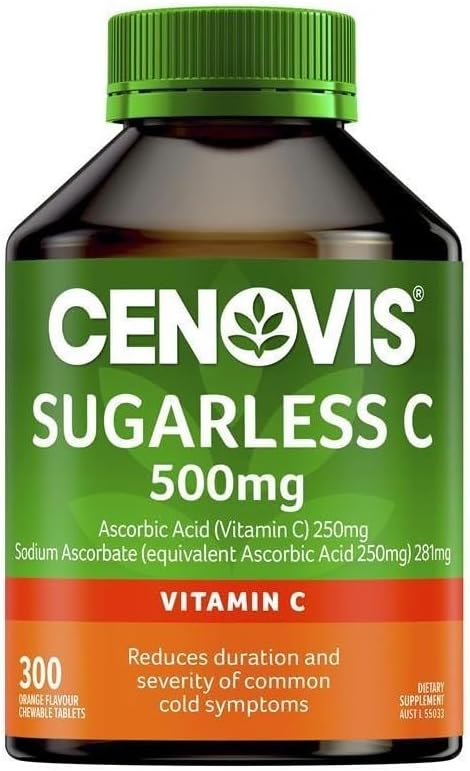 Vitamin C 500mg - Sugarless 300 Tablets