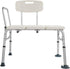 QJR 3 Bath Chair Comfortable Shower Chair Adjustable Handicap Shower Chair Seat Bench Blow Molding Plates Aluminium