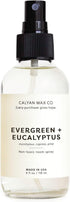 Calyan Wax Co. Evergreen & Eucalyptus Natural Room Spray, 4 Fl Oz, Infused with Essential Oils