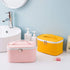 Meiyuuo Small Makeup Bag for Women, Waterproof Zipper Pouch for Purse Essentials, Cute (Bright Yellow)