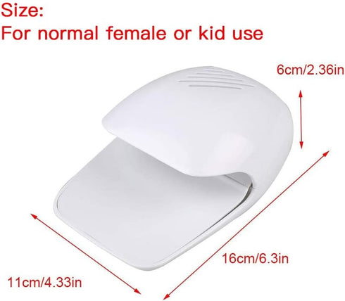 Nail Fan Dryer for Regular Nail Polish - Portable Quick Dry Nail Polish Gel Dryer