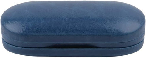 SteelFever 2 in 1 Double Sided Portable Glasses Case, Travel Contact Lens Case in Blue