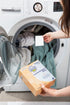 Brave Planet Laundry Detergent Sheets - 60 Sheets | Fresh Linen, Eco-Friendly, Removes Dirt, Stains, Odors, Vegan