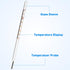 Ipetboom 1pc Glass Oral Temperature - Adult Free Clinic Armpit Fast Reading Fever Indicator - Single Scale Blue