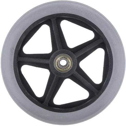 Walker Rollator Replacement Wheel (1) Grey Tire for HL450W (Rear)