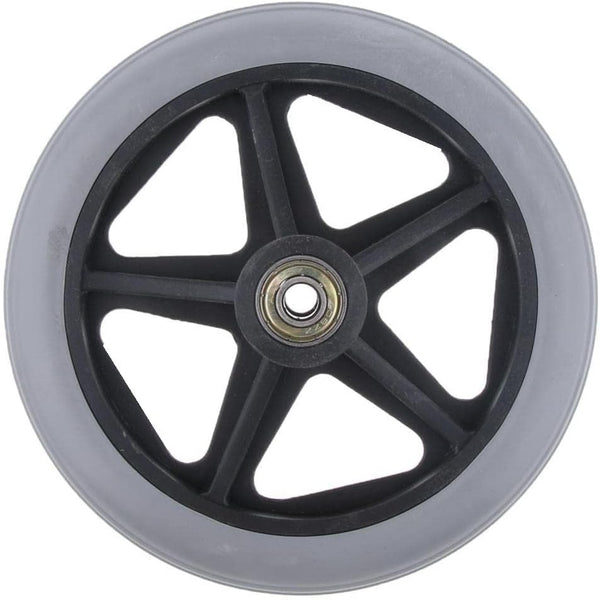 Walker Rollator Replacement Wheel (1) Grey Tire for HL450W (Rear)