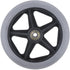 Walker Rollator Replacement Wheel (1) Grey Tire for HL450W (Rear)
