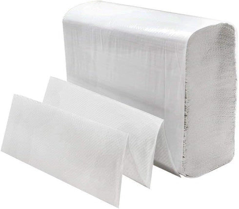Perfect Stix White MultiFold Paper Towels, Pack of 4, 250ct, Total 1000 Towels, 9.2 x 9.2 Sheets