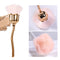 Nail Art Dust Powder Remover, Pink Rose Soft Brush for Acrylic Nail Arts Manicure Cleaning Makeup Brush Tools