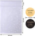 Self Adhesive Cookie Cellophane Treat Bags 5.5x5.5 Inches, 100 Pcs Resealable Plastic Packaging with Thank You Labels