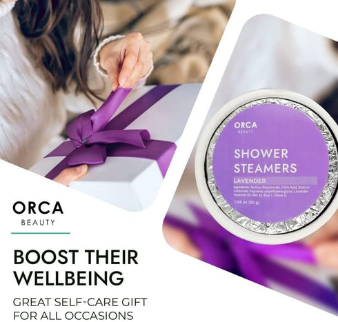 Shower Steamers (8 Scents) - Eucalyptus Shower Bombs, Unique Spa Gifts, Relaxation Gifts for Women & Men