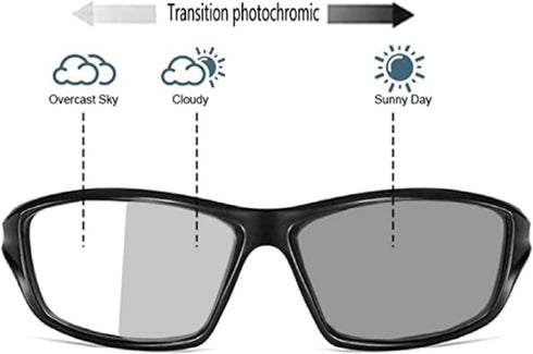 willochra with Full lens Readers Wrap Around Sport Magnifying Safety Reading Glasses photochromic Goggles