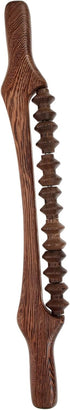 Healifty Wooden Roller Massager Back Massaging Tool for Muscle Relief Portable Sturdy
