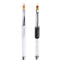 LWBTOSEE 2pcs Ombre Nail Brush for Nail Art Gradient Painting, Black & White Rhinestone Handle