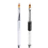 LWBTOSEE 2pcs Ombre Nail Brush for Nail Art Gradient Painting, Black & White Rhinestone Handle