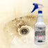Soap Scum & Hard Water Stain Remover, High Foaming Acid Cleaner Removes Limescale & Soap Residue, Kitchen & Bathroom Use, 32 Oz