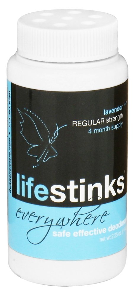 Regular Strength Lavender Travel Deodorant, 2.25oz, Aluminum Free