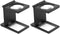 Rongon 10x 28mm Mini Three Folding Magnifying Glasses - Portable Zinc Alloy Loupe Magnifier with Scale for Jewelry