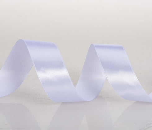 YASEO White Solid Satin Ribbon, 1 Inch x 50 Yards, Craft Fabric Ribbon for Gift Wrapping, Wedding Party Decoration