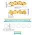 UNICRAFTALE 20Pcs Hair Barrettes Settings Brass DIY Blank Hair Barrettes for Women