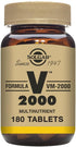 Solgar Formula VM-2000 (Multinutrient System), 180 Tablets - Premium Quality Multiple for Immune Support