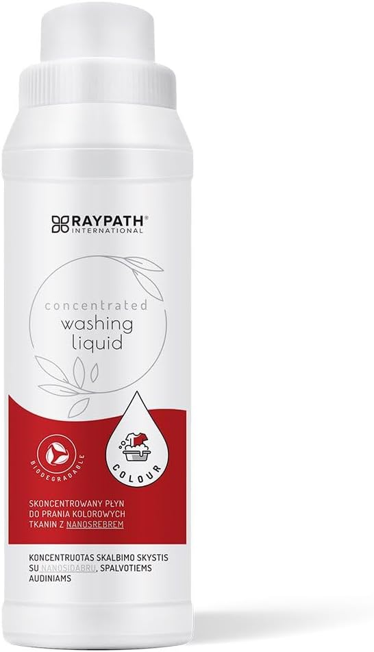 RAYPATH INTERNATIONAL Concentrated Washing Liquid for Colored Fabrics 500ml Long-Lasting Color & Stain Removal