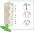 Dental Floss Dispenser with Refillable Holder - Bundled with Mint Waxed Floss Refill Spool, 200 Yards Jumbo Set