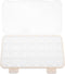 HOOWIFFY Portable Weekly Medicine Organizer Box, 28-Compartment Plastic Pill Case for Travel and