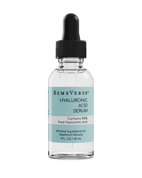 Hyaluronic Acid Serum 1 oz, 100% Pure Medical Grade Clinical Strength Anti-Aging Serum for Face and Lips