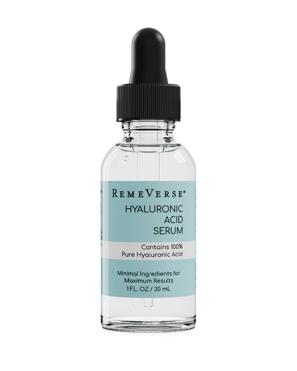 Hyaluronic Acid Serum 1 oz, 100% Pure Medical Grade Clinical Strength Anti-Aging Serum for Face and Lips