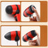 Wetandspicy Hammer, Retractable Manual Massage Whole Body Meridian Tapping Tool, red and Black, Relieve Fatigue