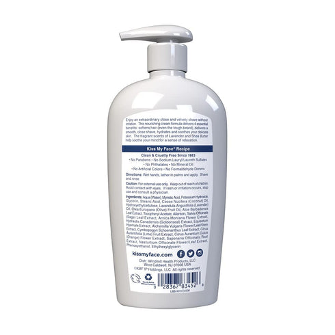 Kiss My Face Moisturising Shave Gel, Lavender & Shea, 11oz (326ml)