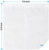 HOMEXCEL 12 Pack White Microfiber Cleaning Cloths, Premium Lint Free Towels for Cars, Highly Absorbent Reusable Rags.