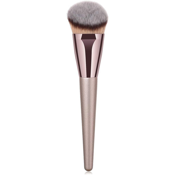 VVS Professional Makeup Brush Set, Premium Synthetic Kabuki Foundation Brush, Blending Powder Applicator (Gold 1)