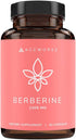 ACEWORKZ Berberine HCL 1200mg Supplement, 97% High Purity for Weight Management, Craving Control, Heart & Gut Health