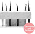 Lash Extension Supplies GEMERRY Tweezer Holder Stand Acrylic Display Storage for 8 Pcs Tweezers Accessories (Marbling)
