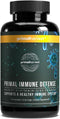 Primal Harvest Primal Immune Defense - 60 Capsules, 10-in-1 Immune Defense Supplement with Probiotics