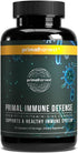 Primal Harvest Primal Immune Defense - 60 Capsules, 10-in-1 Immune Defense Supplement with Probiotics