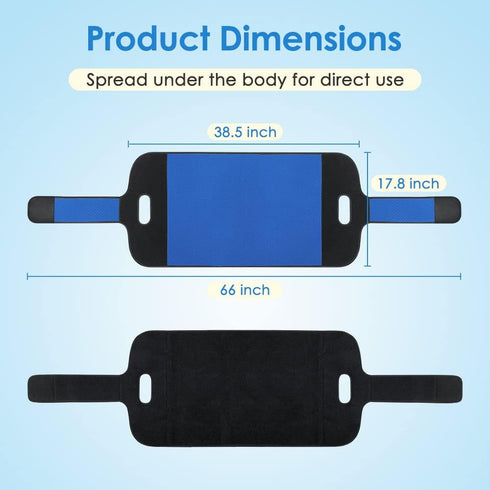 Patient Turning Device Belt For Bed Rails Elderly Adults Safety Hospital Beds For Home Use Transfer Belts For Lifting