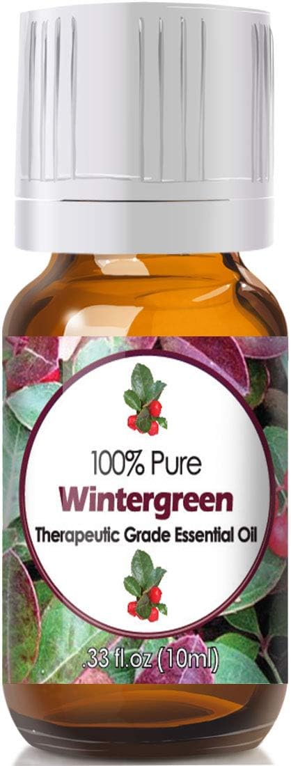 Diffuse Essential Oils 10ml, Wintergreen Essential Oil, 0.33 Fluid Ounces