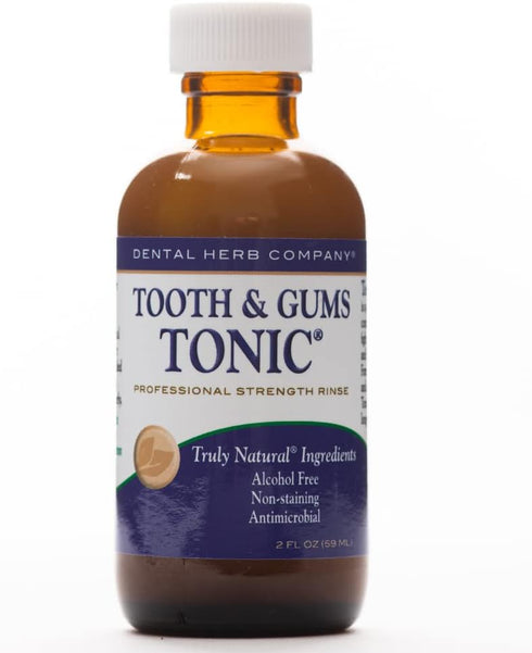 Dental Herb Company Tooth & Gums Tonic, TRAVEL SIZE, 2 FL OZ